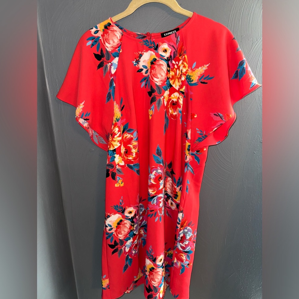Express floral dress